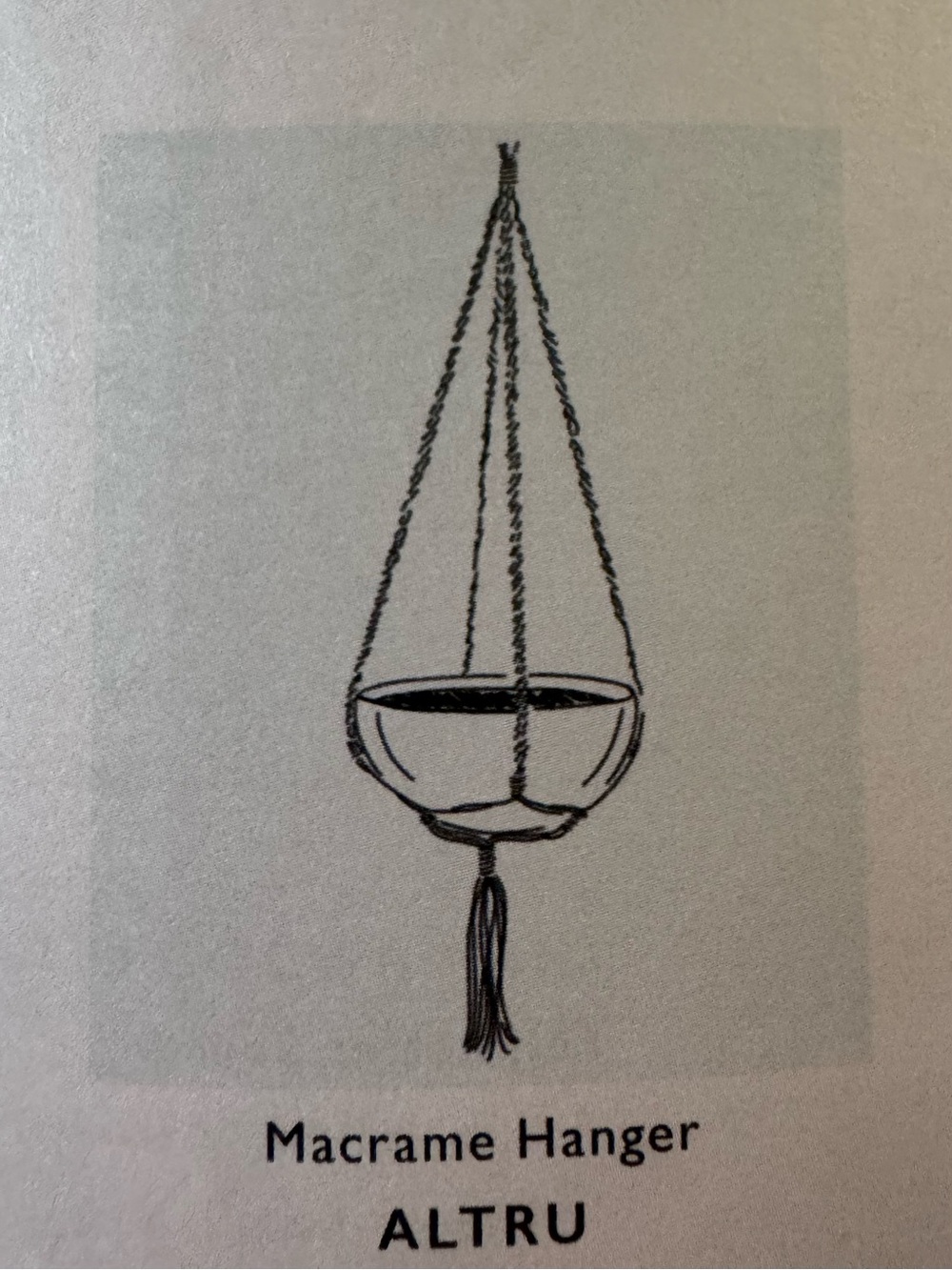 Macrame Hanger - Picture 3 of 4